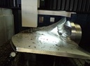 News : CNC Portal machining center : 3D machining of Kaplan turbine blades