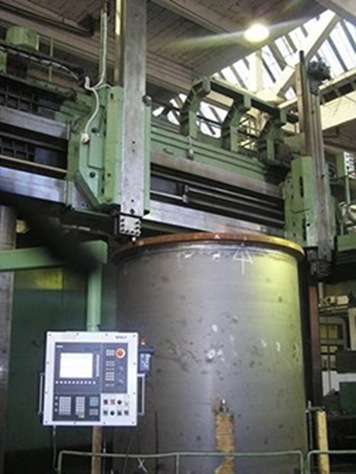 CNC Carusel (vertical) lathe : CNC Vertical lathe machines